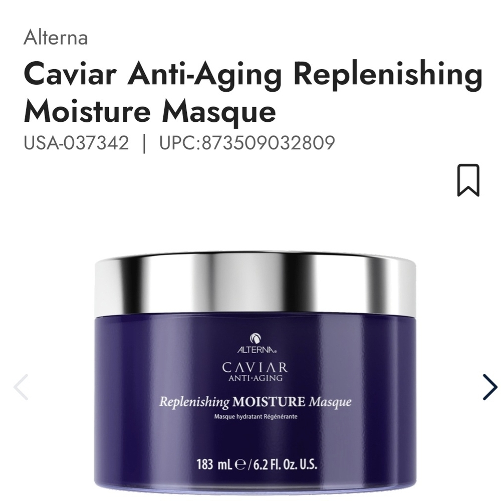 Alterna Caviar Anti-Aging Moisture Masque - Deep Purple